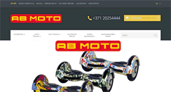 Desktop Screenshot of abmoto.lv